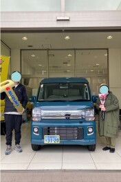 エブリイワゴンご納車！